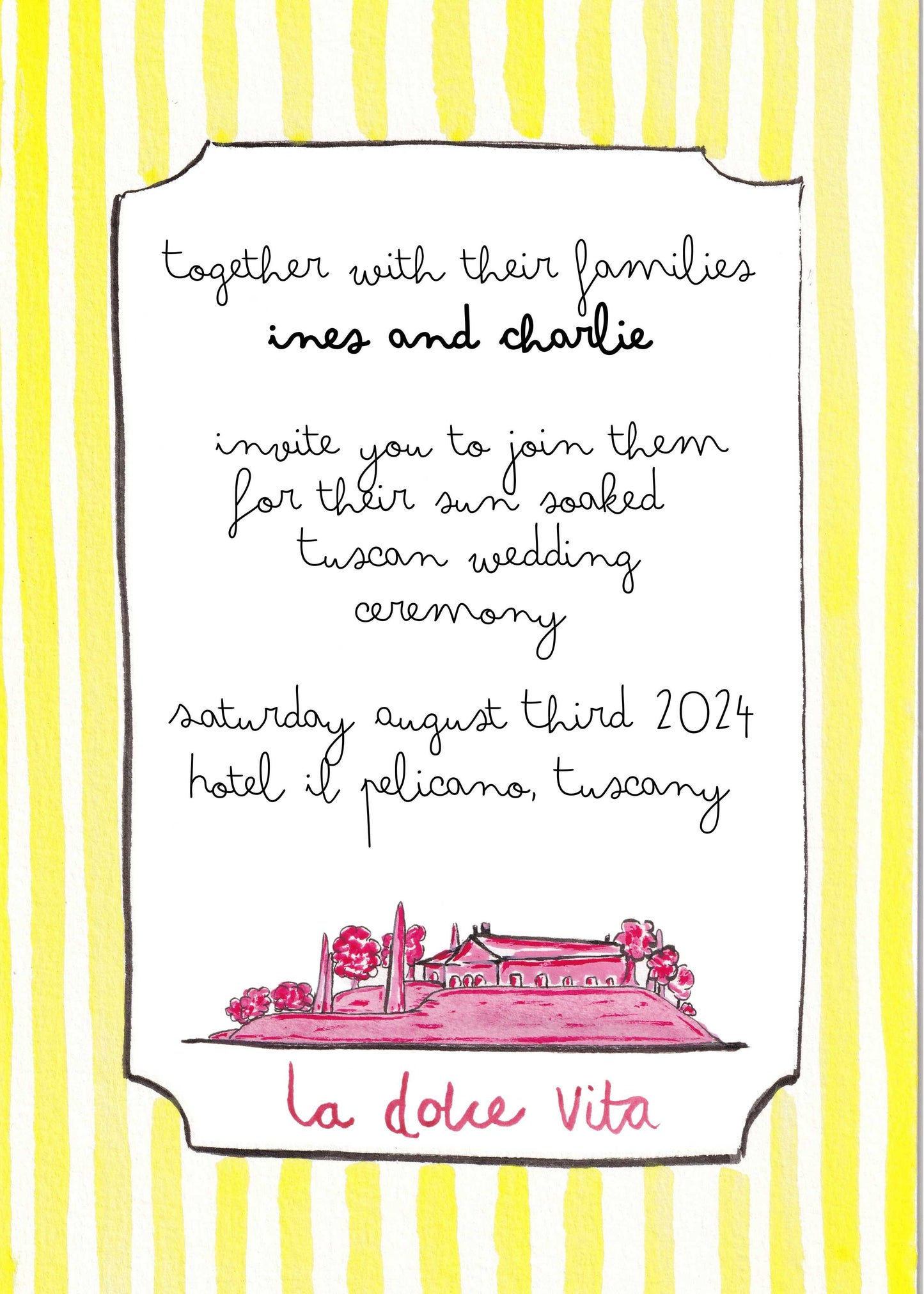 Personalised Wedding Stationery Suite (Digital)